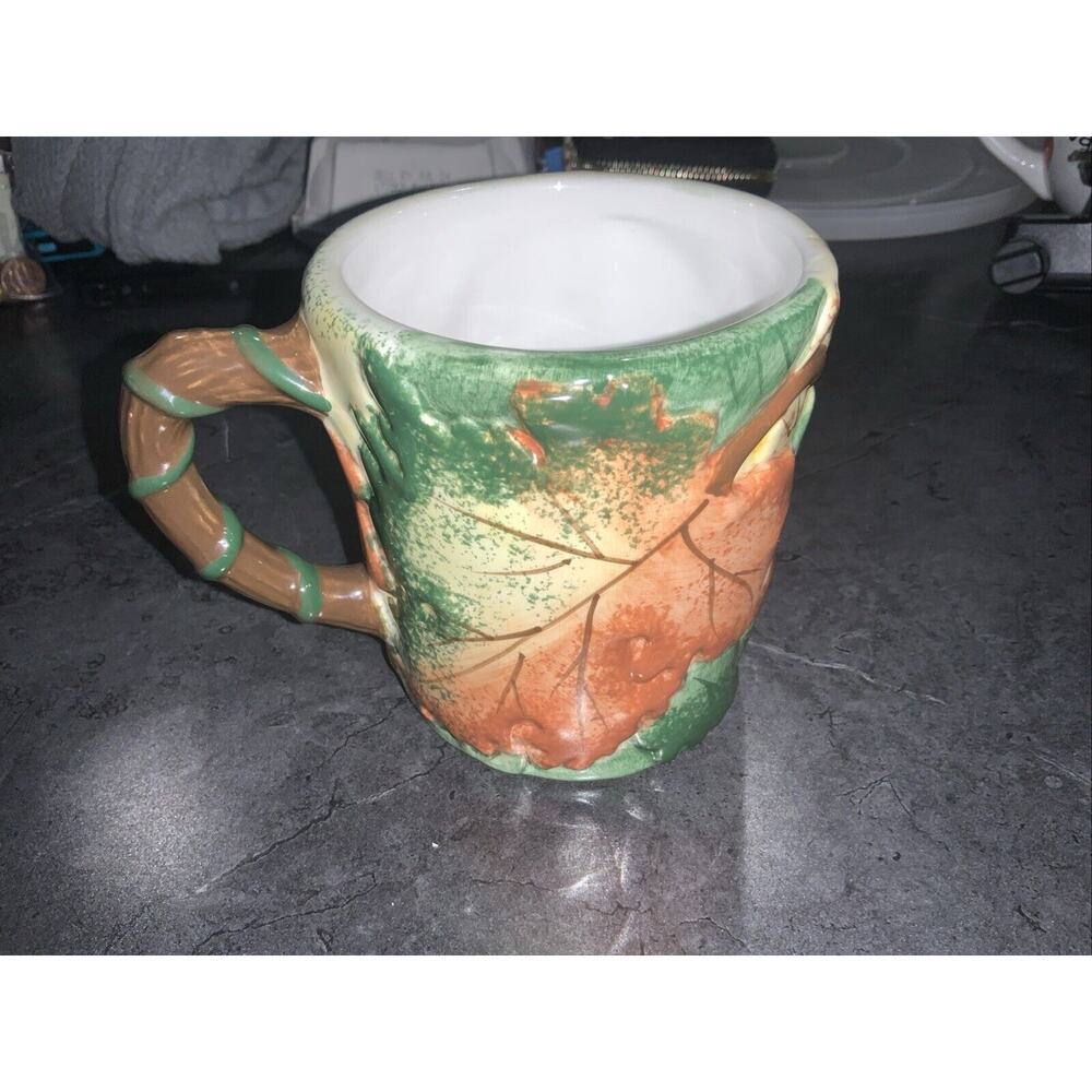 Lillian Vernon Fall Coffee Cup - Beautiful - Office - Ceramic - .
